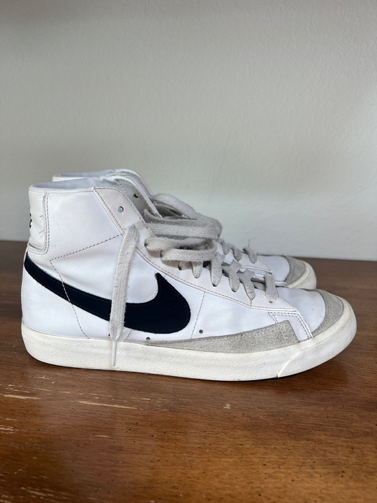 Nike Other - Nike White and Black High-Top Sneakers